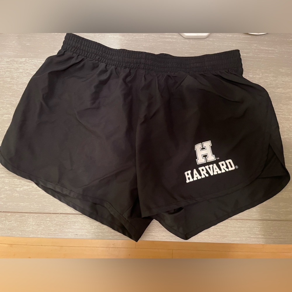 Harvard Shorts, Black Athletic shorts, Size M